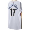 Män New Orleans Pelicans Tröja jonas valanciunas 17 Nike 2022-23 Association Edition Vit Swingman
